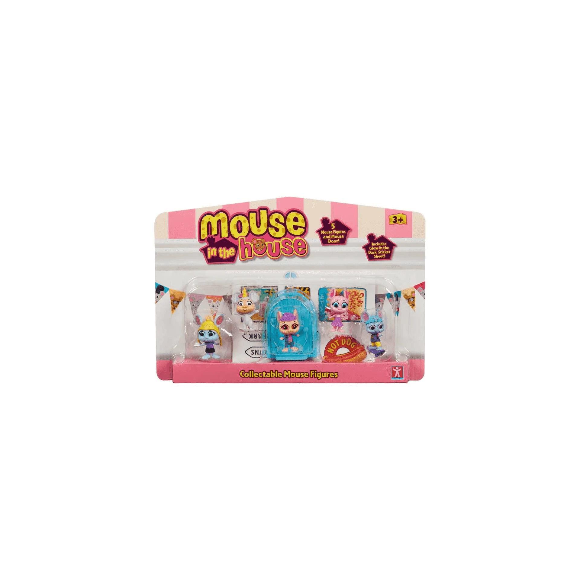 Mouse In The House Pack De 5 Figuras Roo, Millie, Mouser, Daisy y Doo