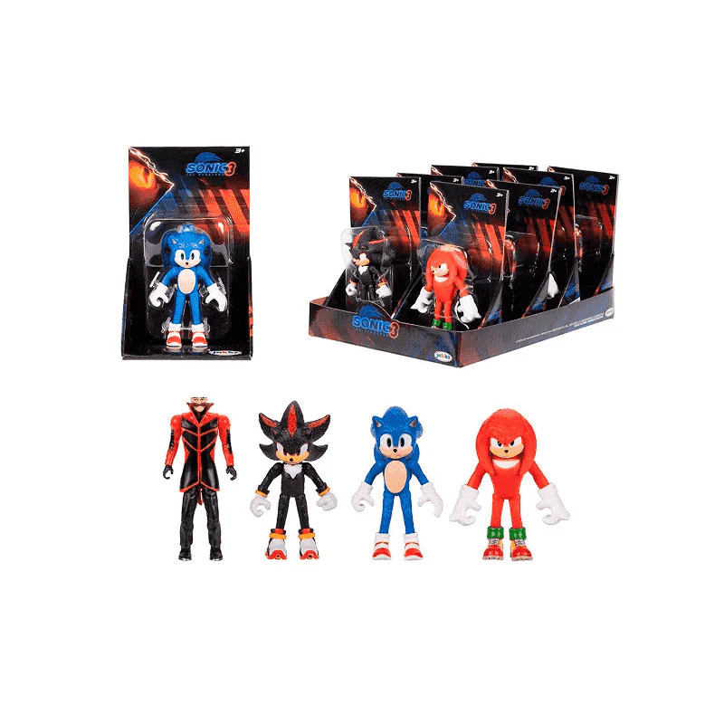 Figura Sonic 3 Movie 6 cm – Unidades surtidas