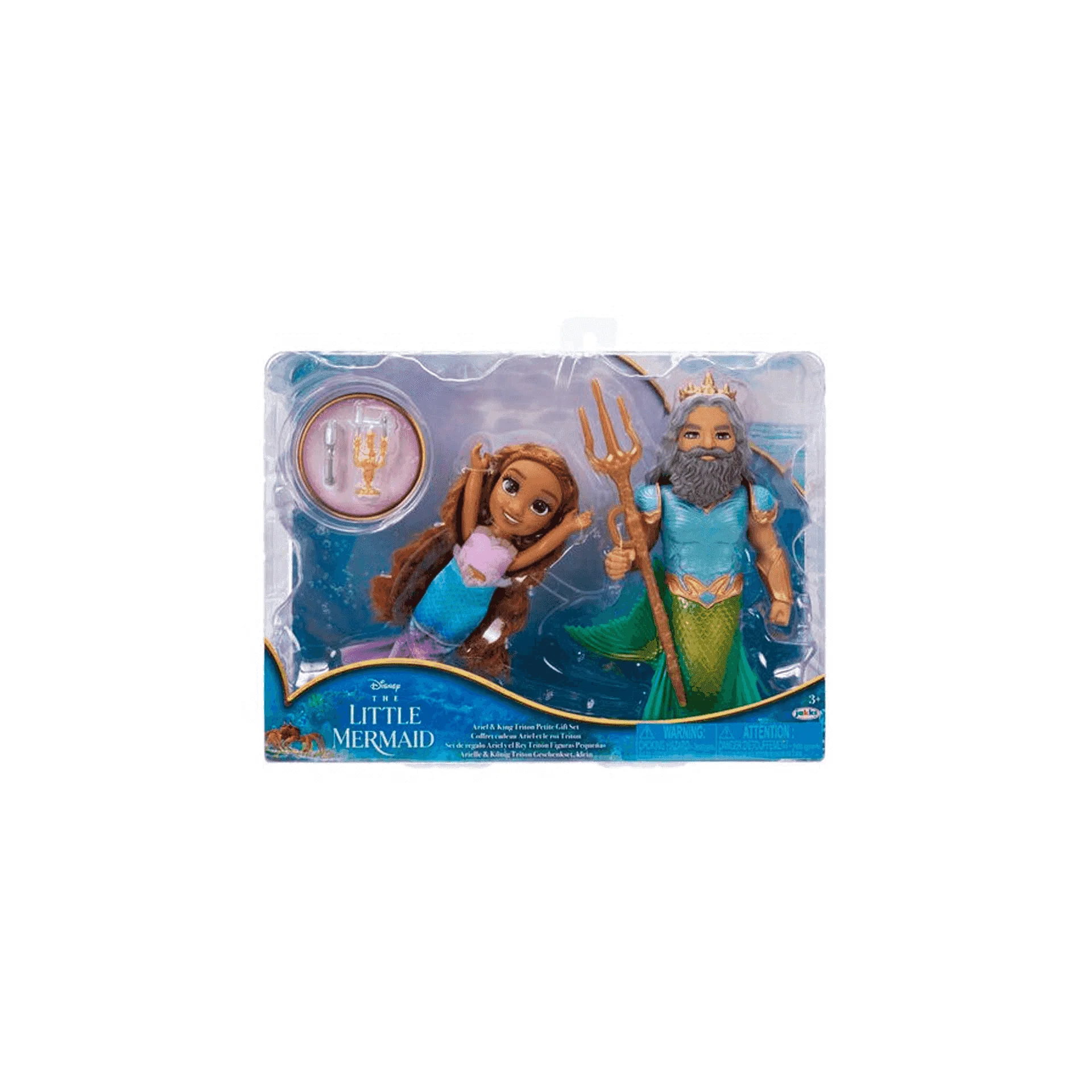 Muñeca Ariel con Tritón Set La Sirenita
