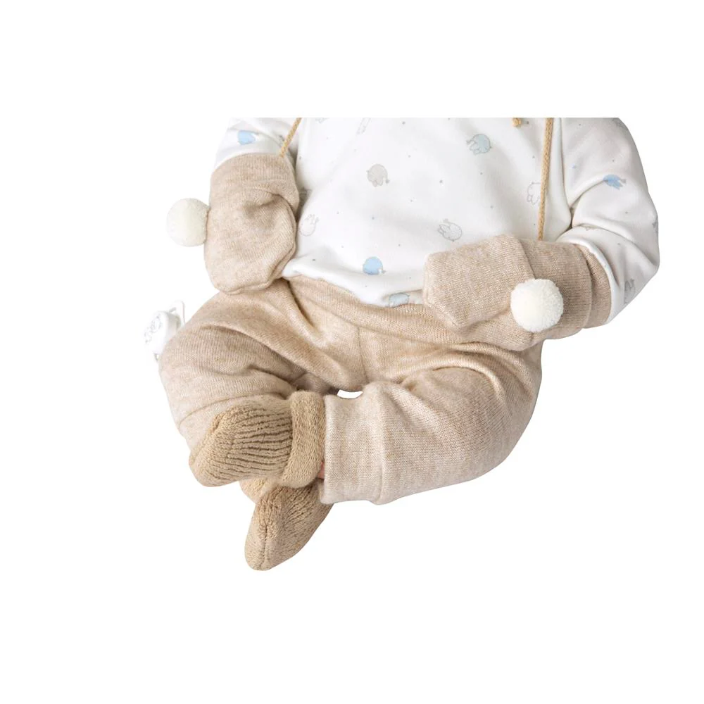 Muñeca Bebé Elegance Zoe Beige de 45 cm- Muñecas Arias - Image 6