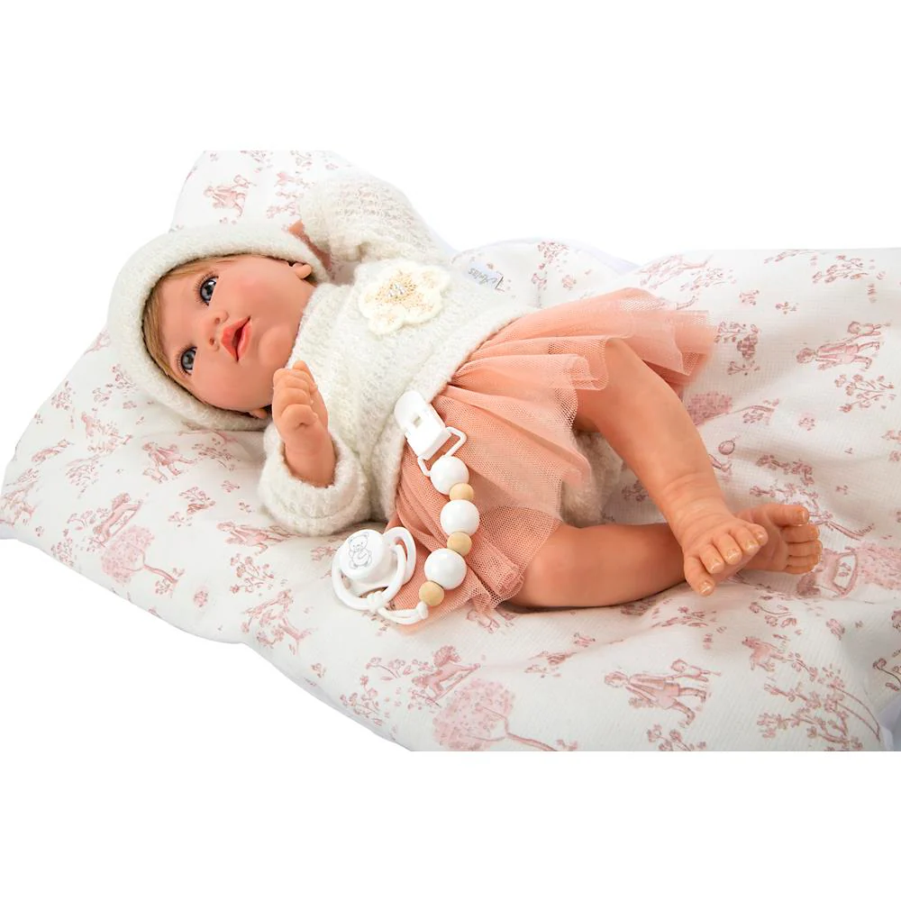 Muñeca Bebé Reborn Julia Rosa – 40 cm - Image 2