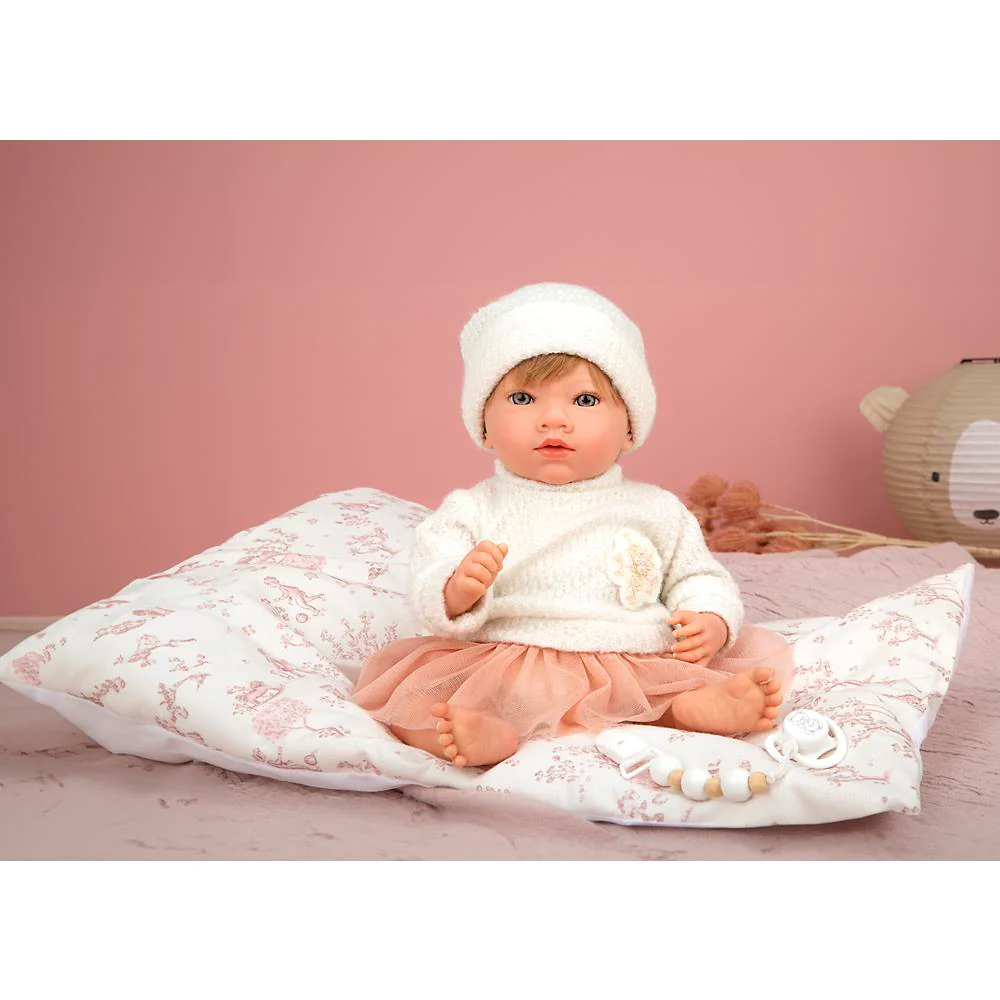 Muñeca Bebé Reborn Julia Rosa – 40 cm - Image 4