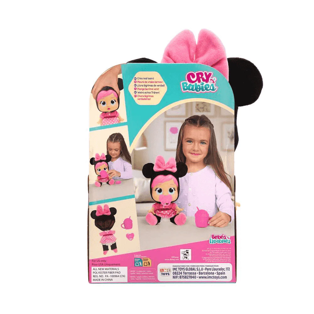 Muñeca Bebés Llorones Loving Care Minnie Disney con Accesorios - Image 7