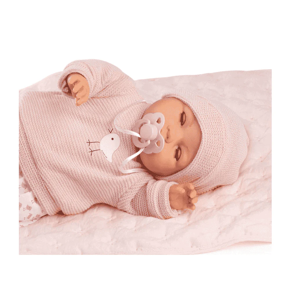 Muñeca Bimba Lloro con mantita acolchada 37 cm Antonio Juan - Image 2