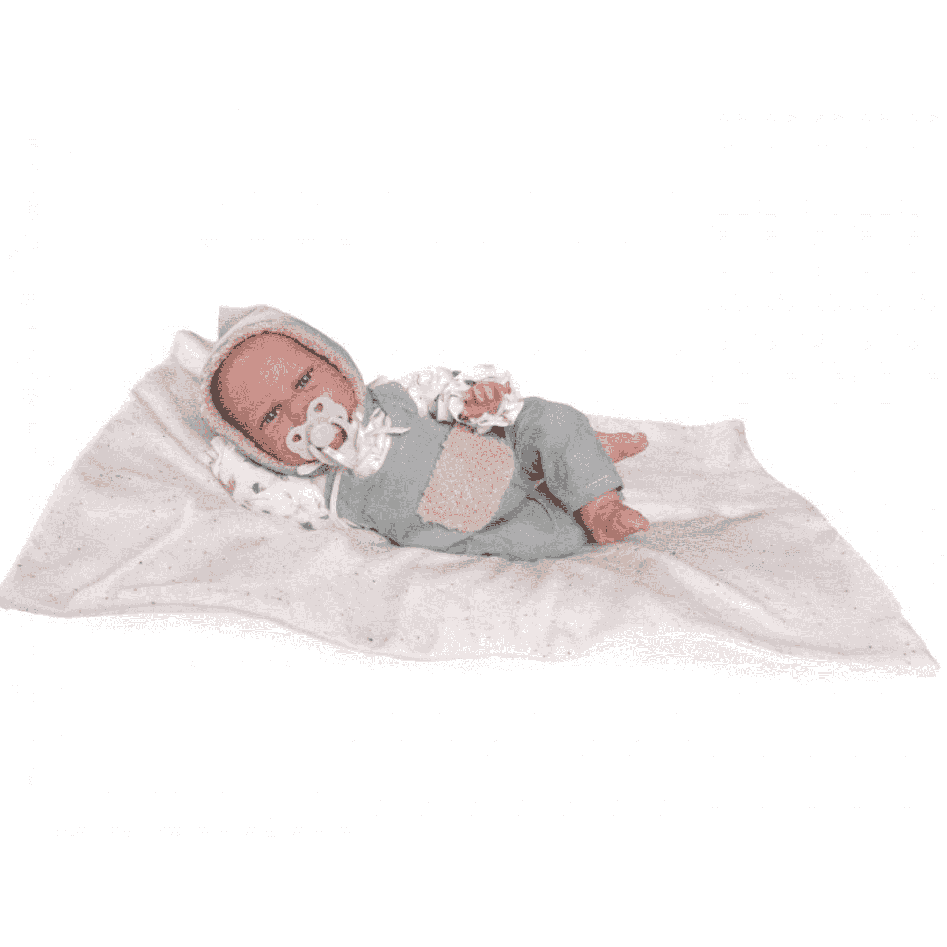 Muñeca Clara con Bolitas y Mantita 34 cm - Antonio Juan