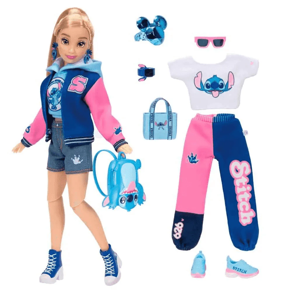 Muñeca Disney Stitch University ILY 4EVER 25 cm