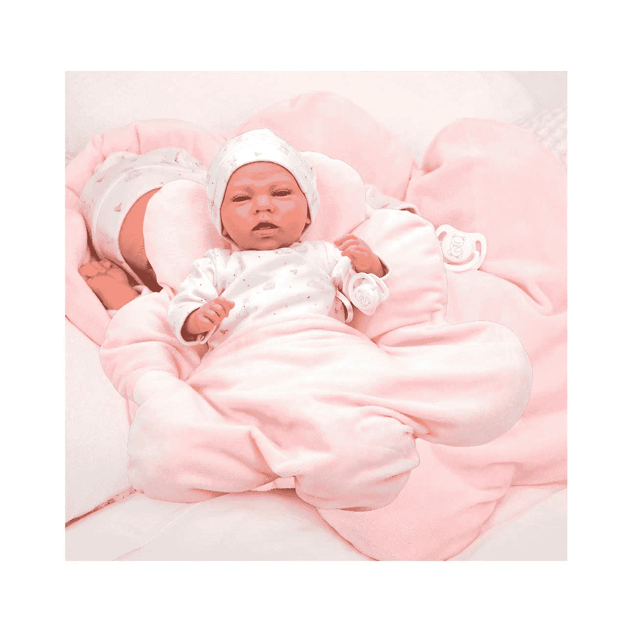 Muñeca Elegance Dafne 40 cm con saco de Nube y peso