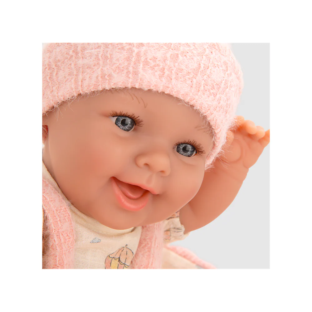 Muñeca Elegance Gadi Rosa 33 cm con capazo - Image 2
