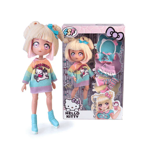 Muñeca Hello Kitty Fashion Unicorns Manga - Image 3