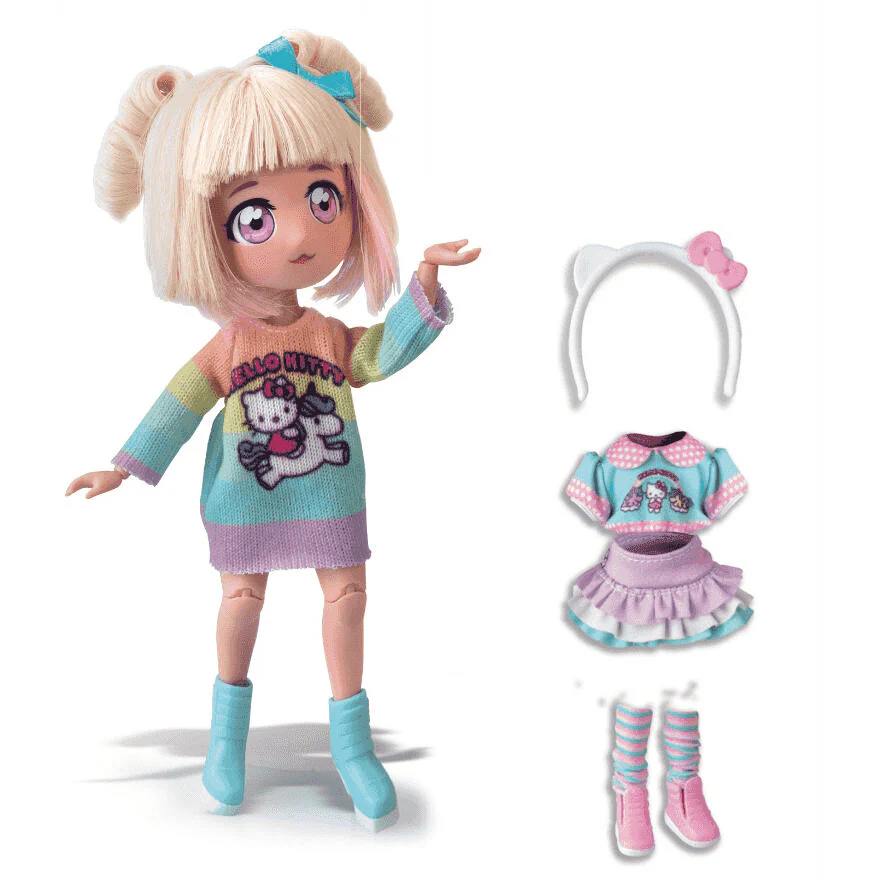 Muñeca Hello Kitty Fashion Unicorns Manga - Image 4