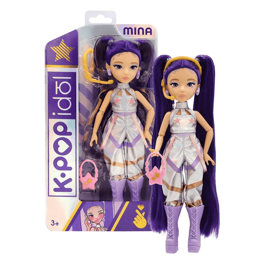 Muñeca K Pop Idol Fashion Doll Mina con Accesorios de Moda