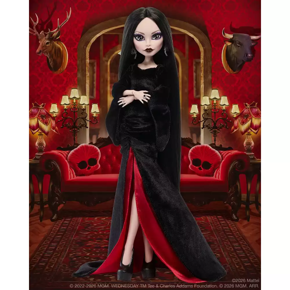Muñeca Monster High x Wednesday - Morticia - Image 7