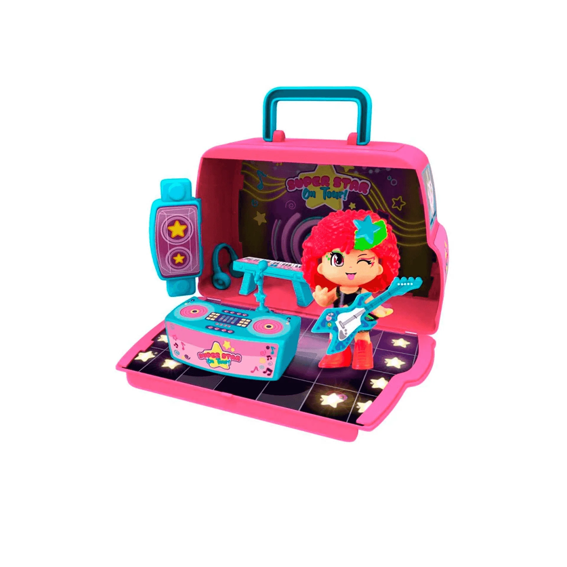 Muñeca Pinypom Super Star On Tour  Bus