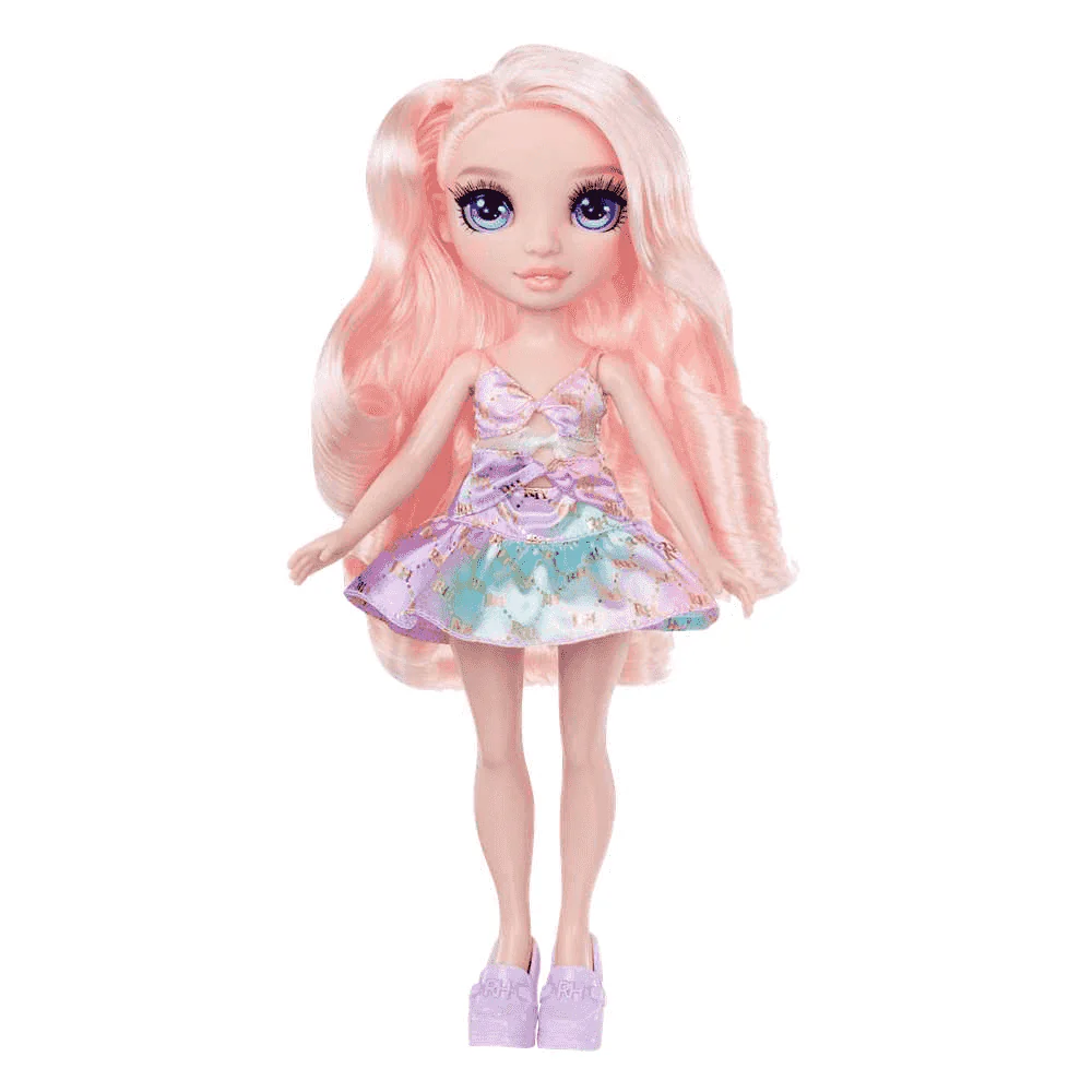 Muñeca Rainbow High My Fashion Style Bella con Bolso y Look Rosa (28 cm)