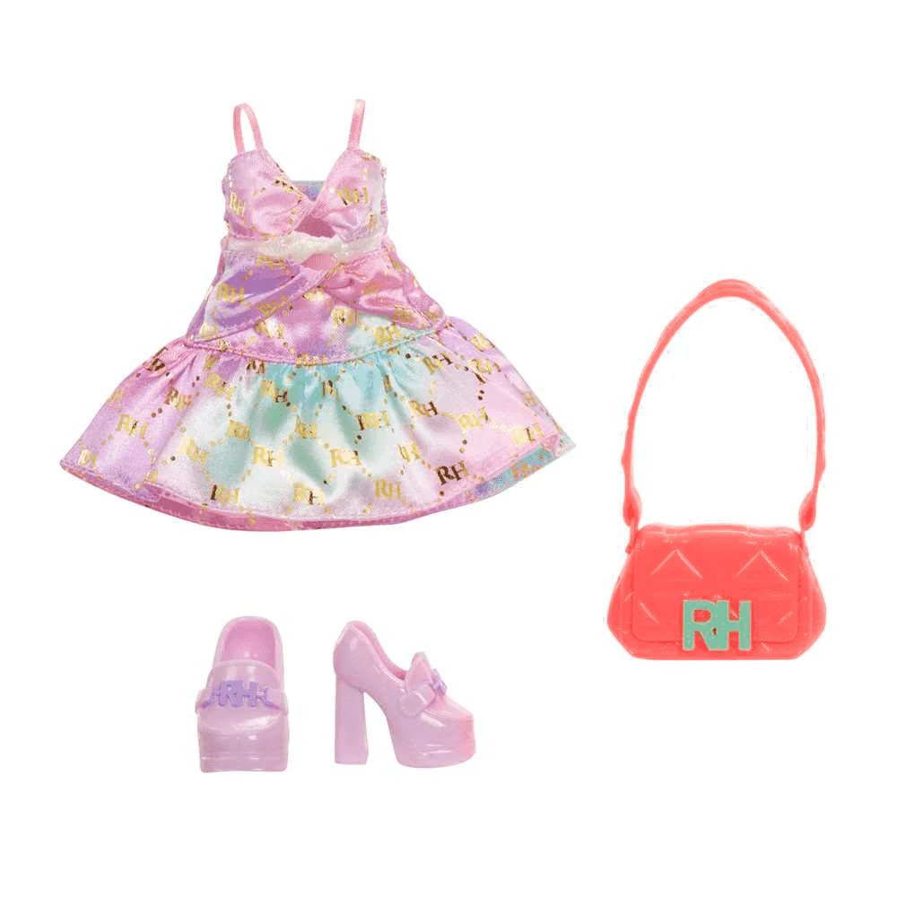 Muñeca Rainbow High My Fashion Style Bella con Bolso y Look Rosa (28 cm) - Image 3