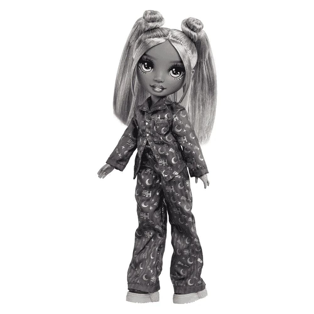 Muñeca Rainbow High Shadow High Luna Madison Girls Night 28 cm con accesorios