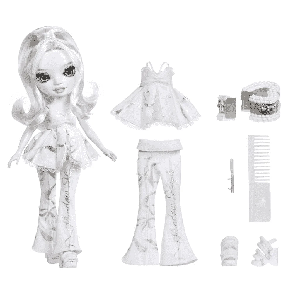 Muñeca Rainbow High Shadow High Natasha Zima Girls Night 28 cm con accesorios - Image 3