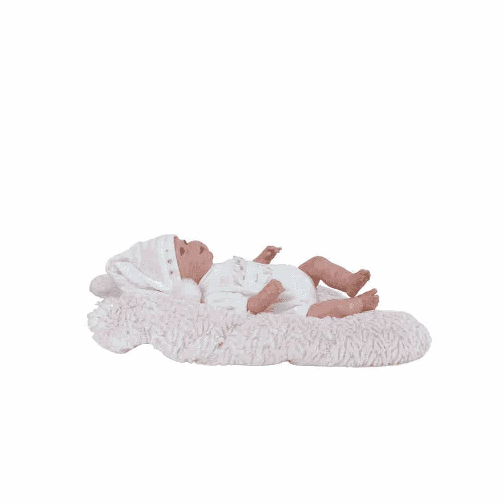 Muñeca Reborn Arias 35 cm Mar Rosa con cojín - Image 2