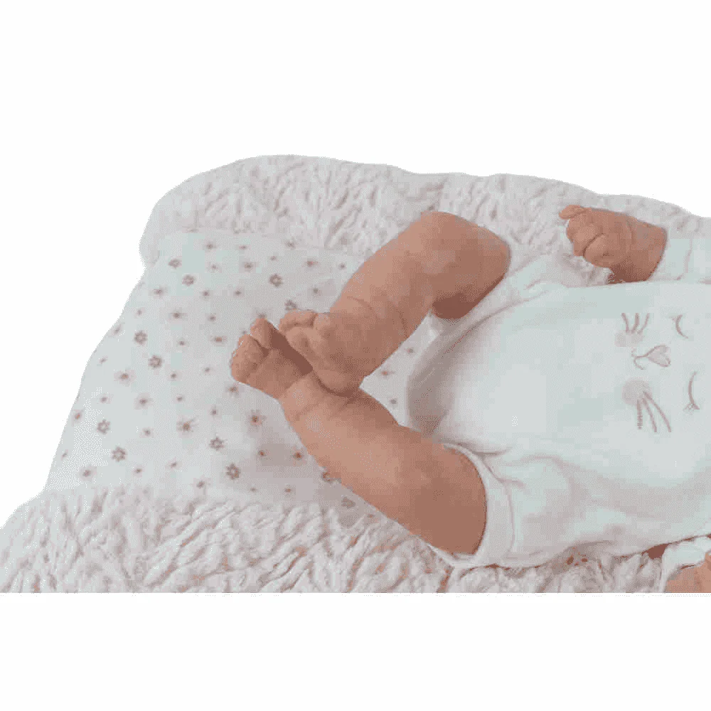 Muñeca Reborn Arias 35 cm Mar Rosa con cojín - Image 9