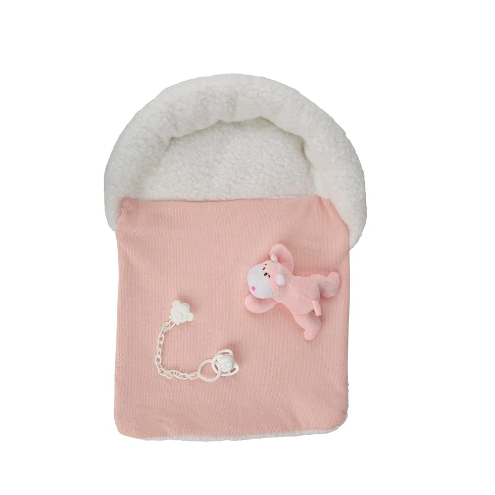 Muñeca Reborn Ariel Rosa con Cojín 40 cm - Image 6