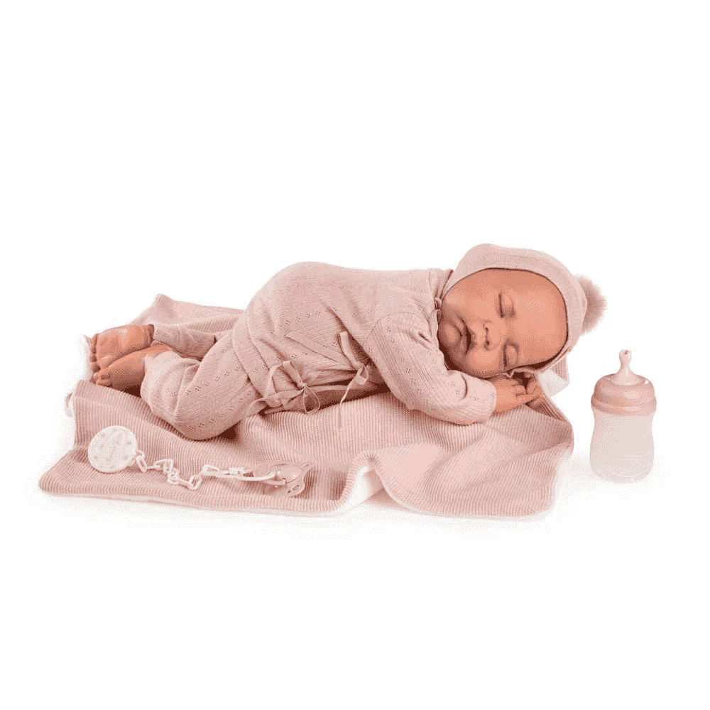 Muñeca Recién Nacida Luna Toquilla Sueños 42 cm Antonio Juan