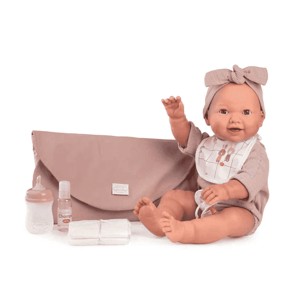 Muñeca Recién Nacida Mia Pipí con cambiador 42 cm Antonio Juan