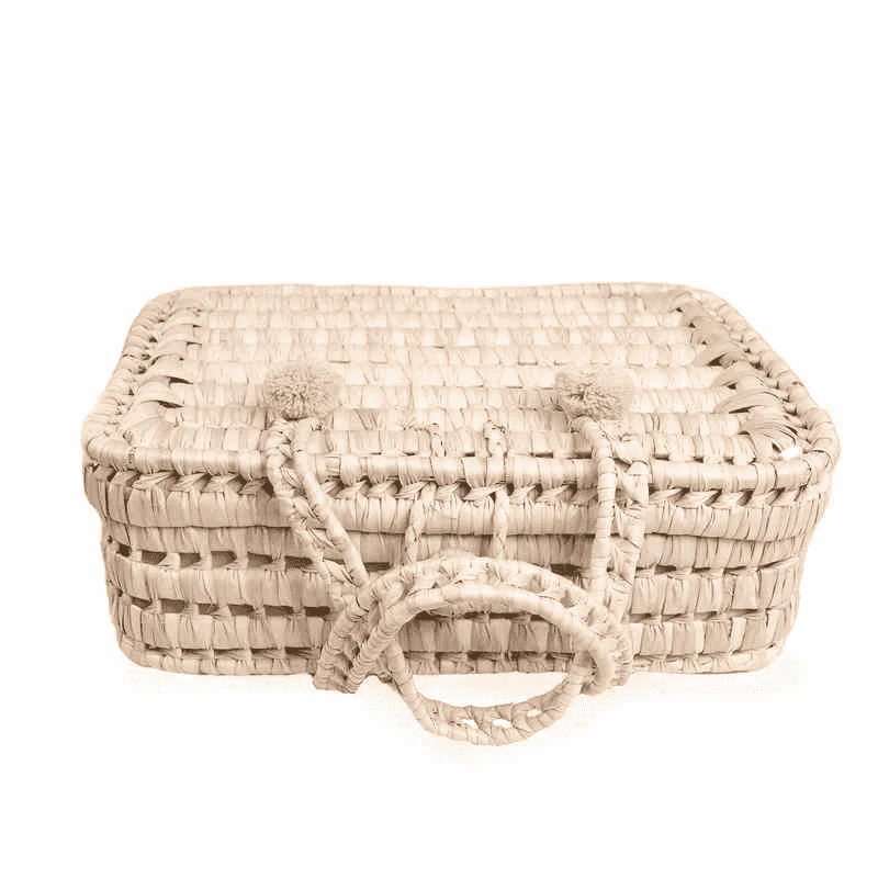 Muñecas Antonio Juan Maletín de Palma flores y vichy - Image 2