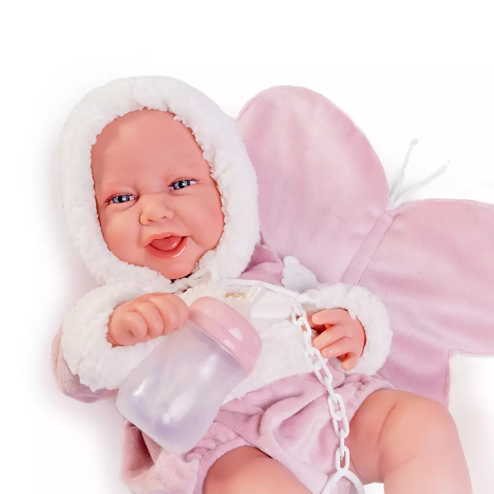 Muñecas Antonio Juan Recién Nacida Carla con Toallita 42 cm