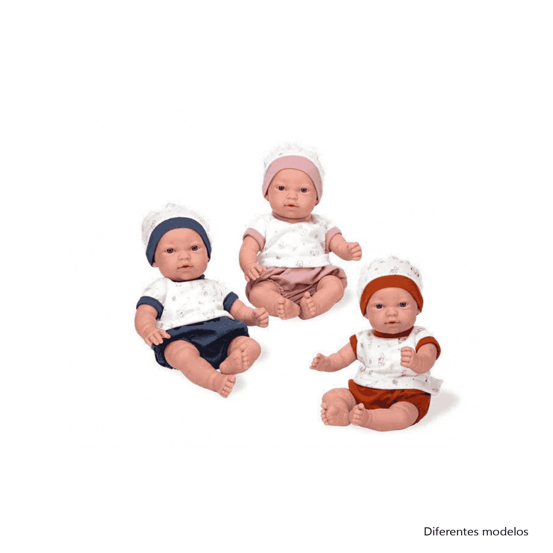 Muñecas Arias Muñeco Indy 28 cm Diferentes Modelos