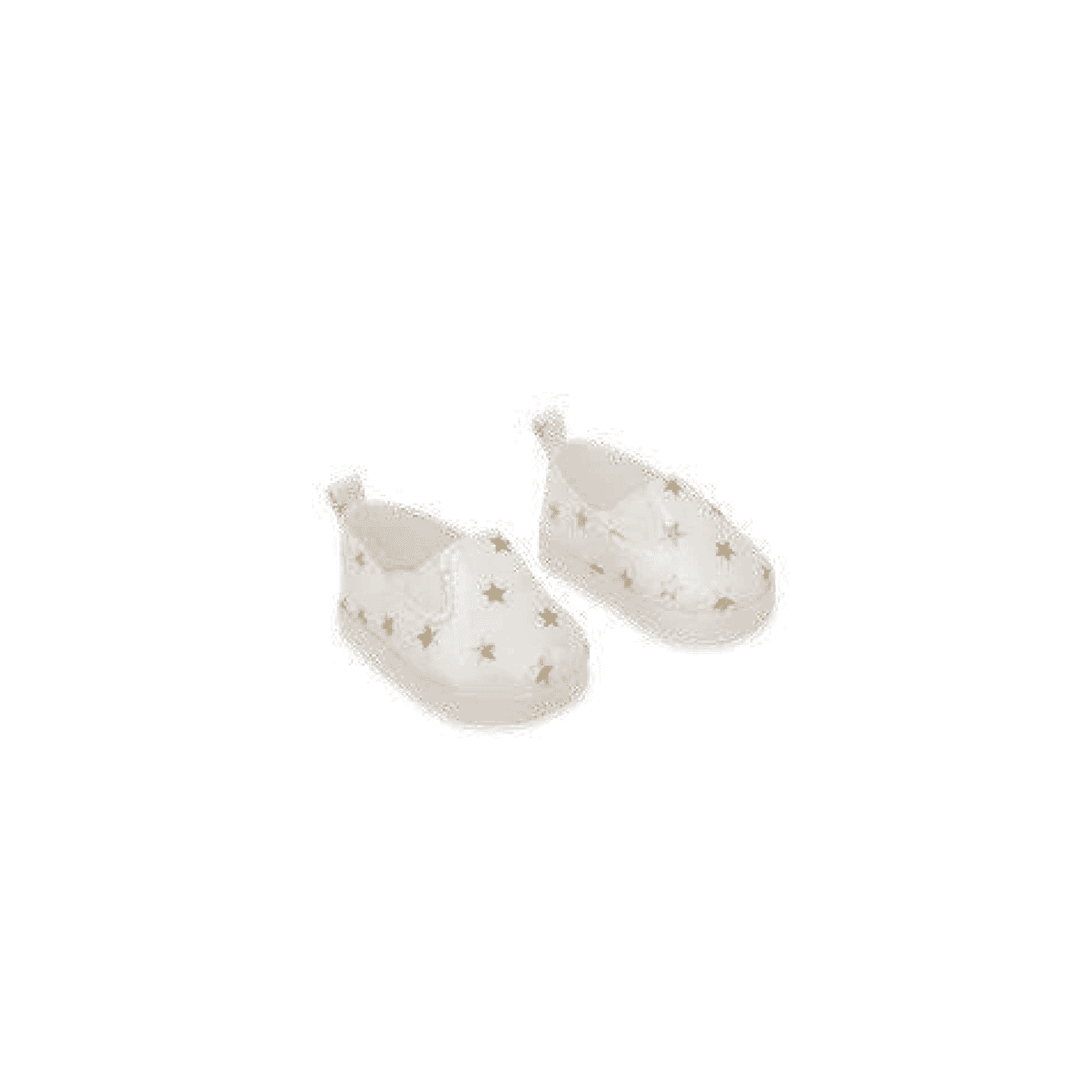 Muñecas Arias Set Zapatos Blancos con Estrellitas 45 cm