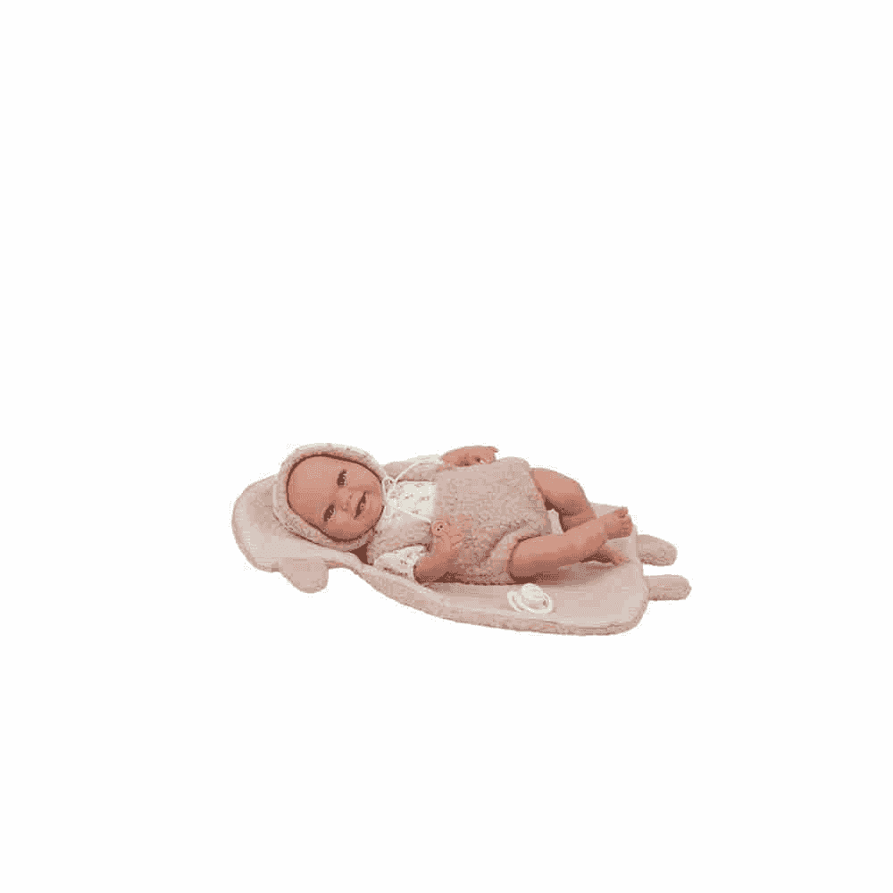 Muñeco Elegance 35 cm Babyto Rosa con Manta - Image 2