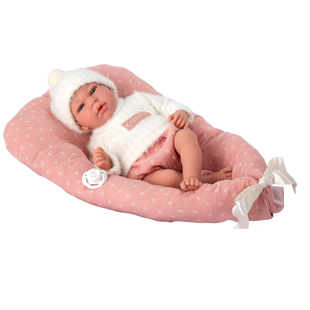 Muñeco Elegance Andie Rosa con Cojín 40 cm