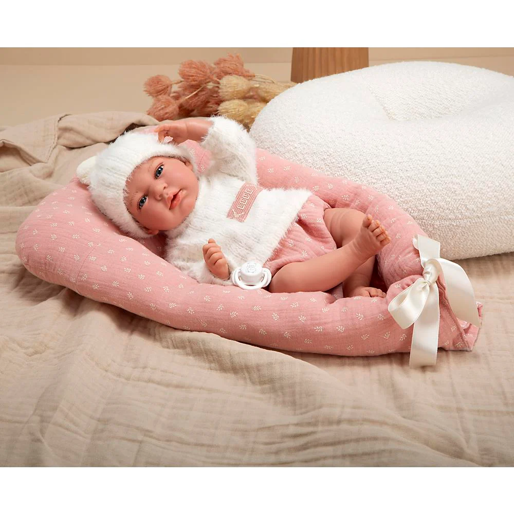Muñeco Elegance Andie Rosa con Cojín 40 cm - Image 5