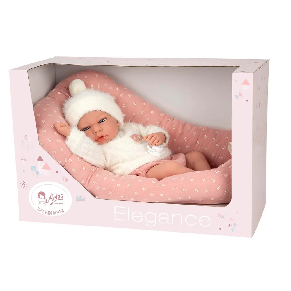 Muñeco Elegance Andie Rosa con Cojín 40 cm - Image 6
