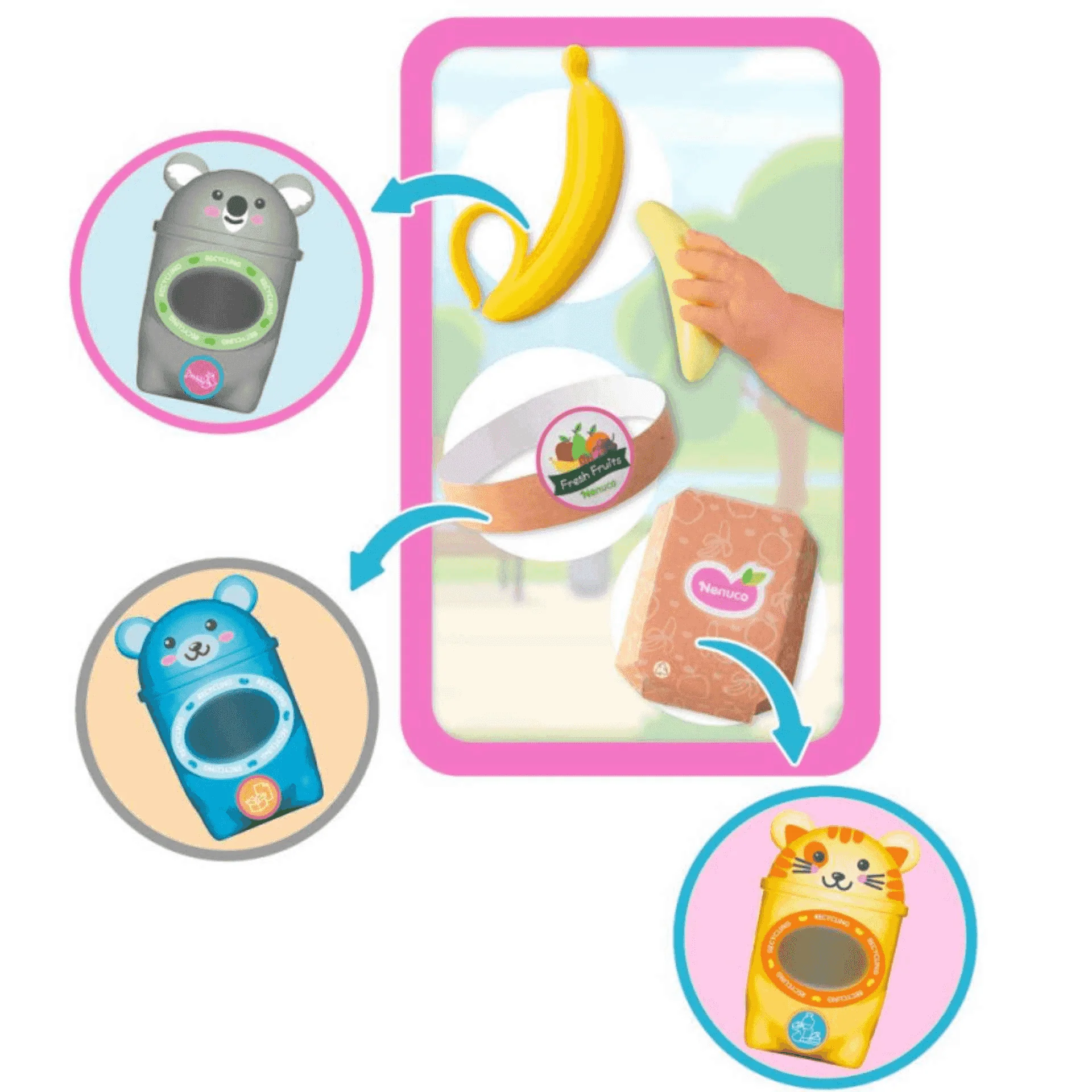 Muñeco Nenuco Cuida y Recicla - Juguete ecológico para niños - Image 4