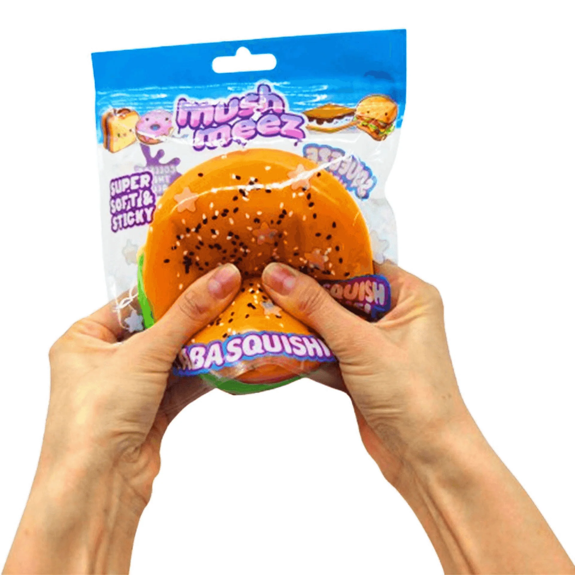 MushMeez Squish Me Famosa | Squishy Antiestrés con Textura Pegajosa y Suave | Desde 3 Años - Image 5
