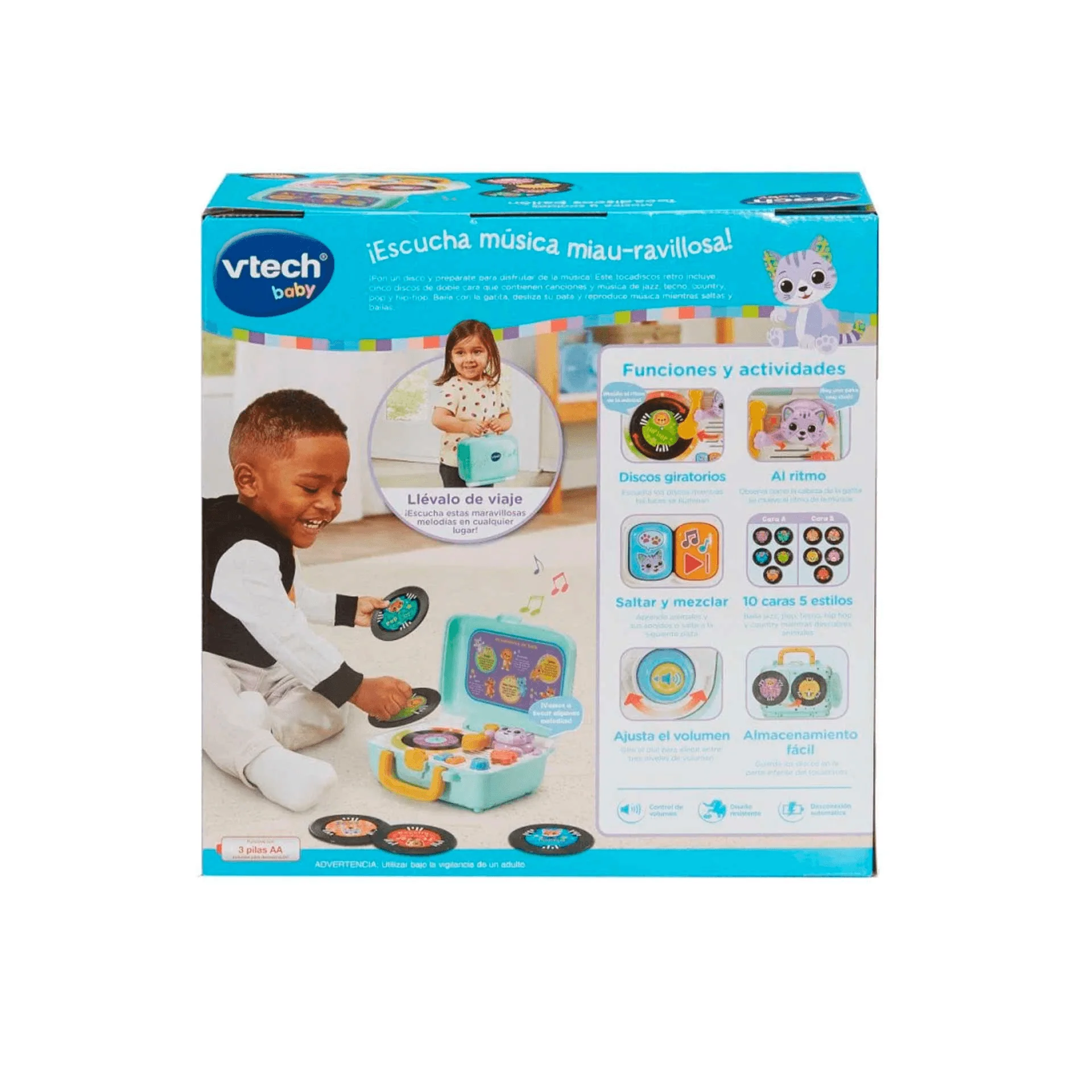 Música y Sonidos Tocadiscos Bailón de VTech - Image 3
