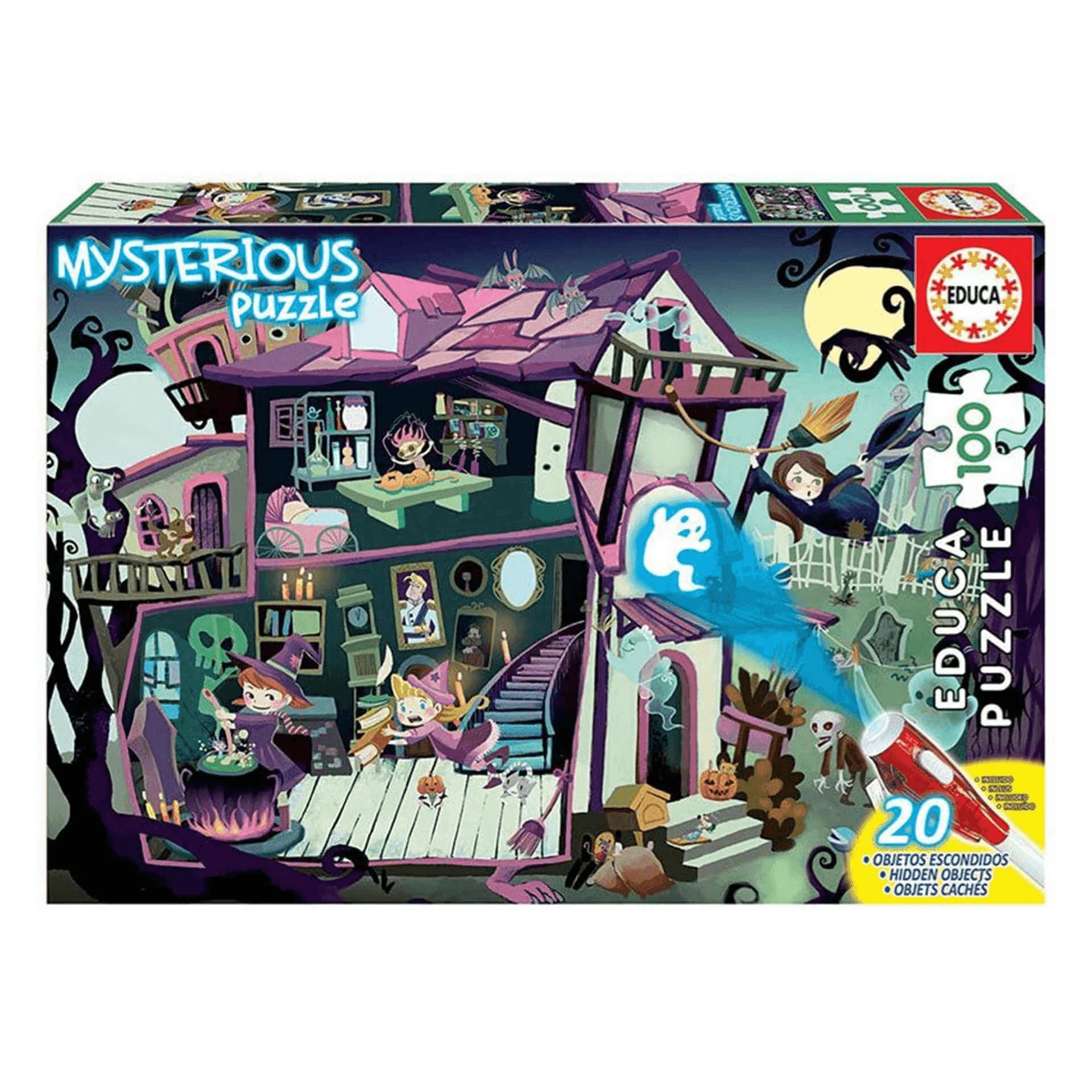 Mysterious Puzzle Junior Casa Encantada 100 Piezas