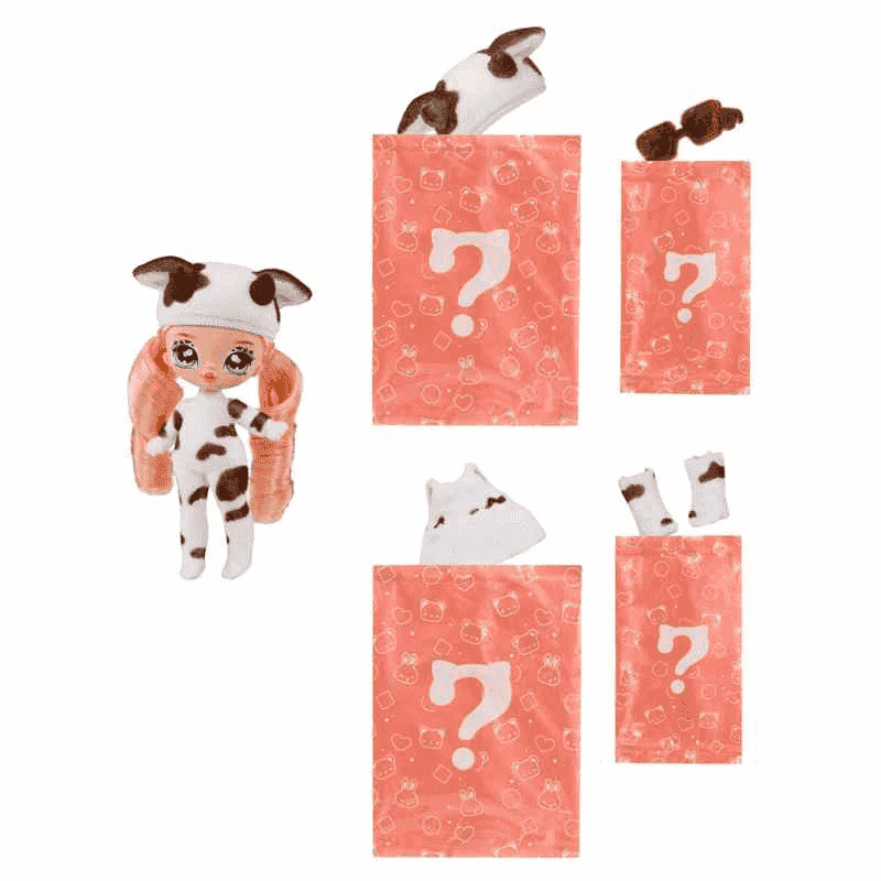 Na! Na! Na! Muñeca Fuzzy Surprise - Cow Girl (Vaquera) - Image 2