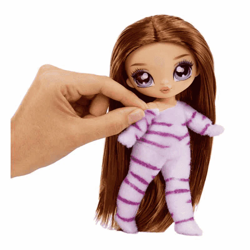 Na! Na! Na! Muñeca Fuzzy Surprise - Tabby Cat Girl (Chica Gato Tabby) - Image 3