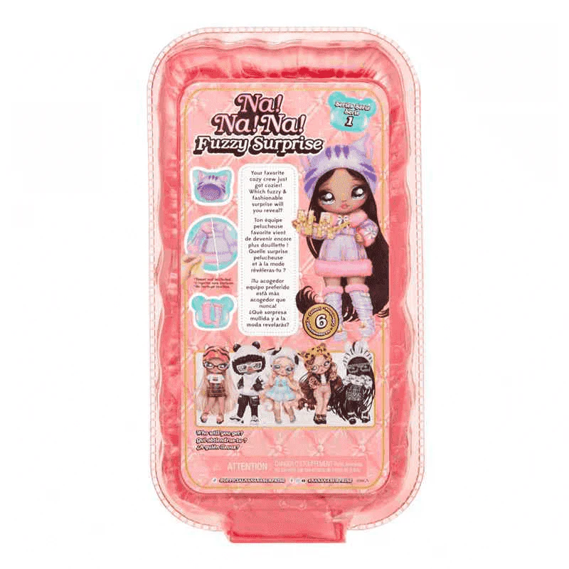 Na! Na! Na! Muñeca Fuzzy Surprise - Tabby Cat Girl (Chica Gato Tabby) - Image 5