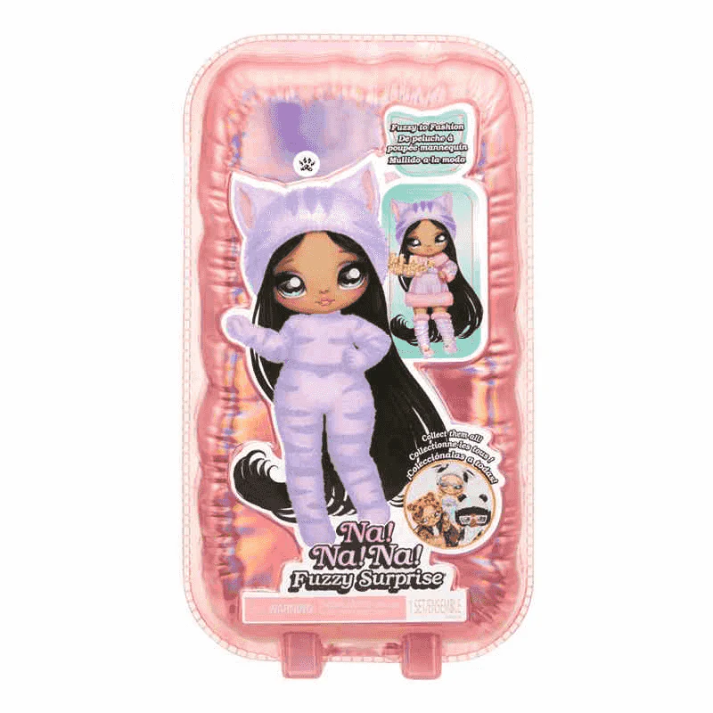 Na! Na! Na! Muñeca Fuzzy Surprise - Tabby Cat Girl (Chica Gato Tabby) - Image 6