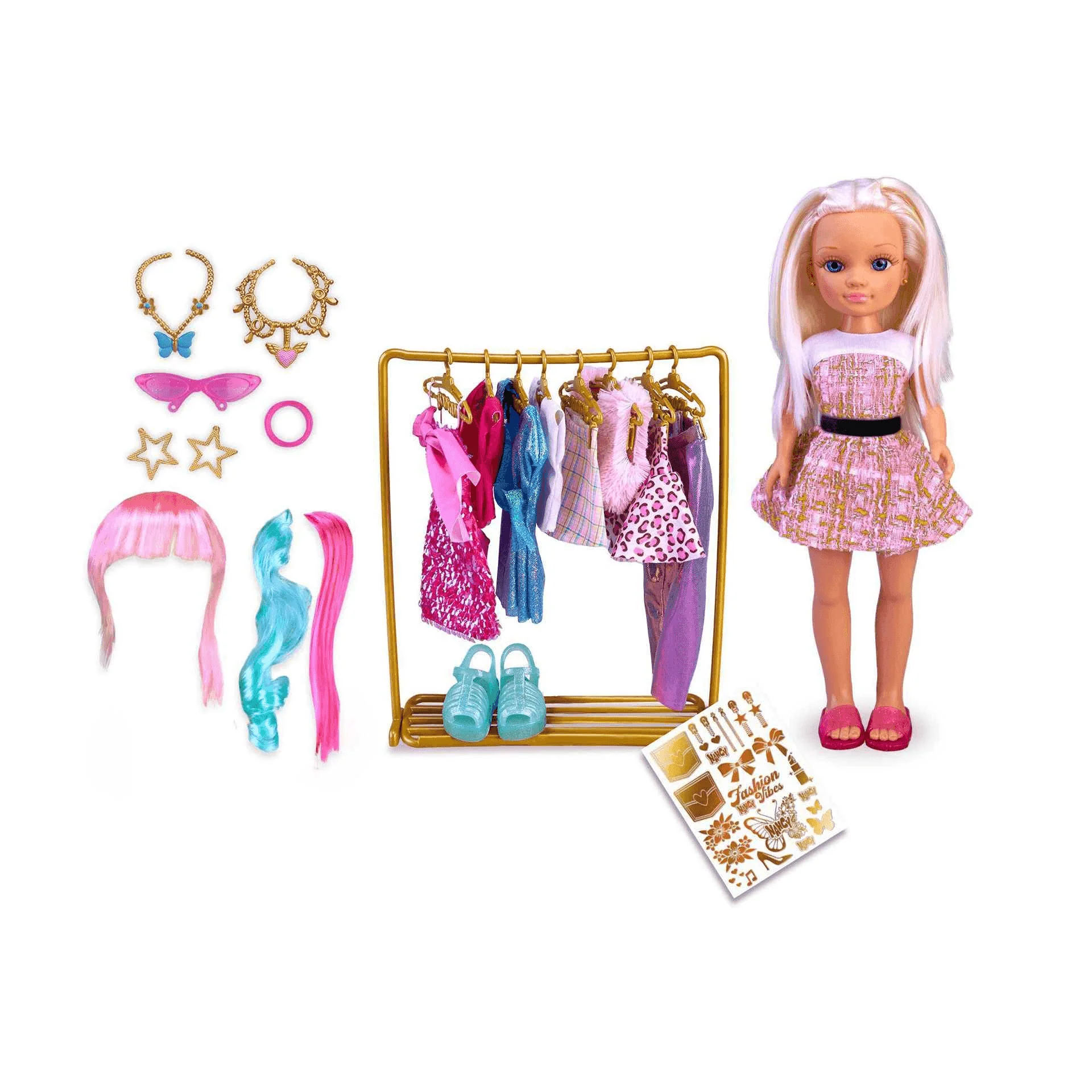 Nancy Vestidor de Looks Muñeca con Complementos - Image 2