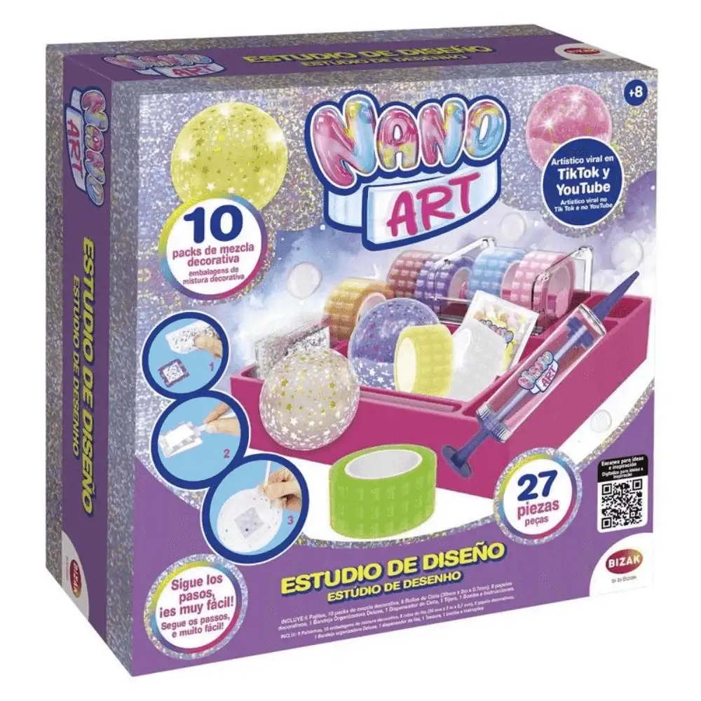 Nano Art Estudio de Diseño – Kit creativo de arte infantil