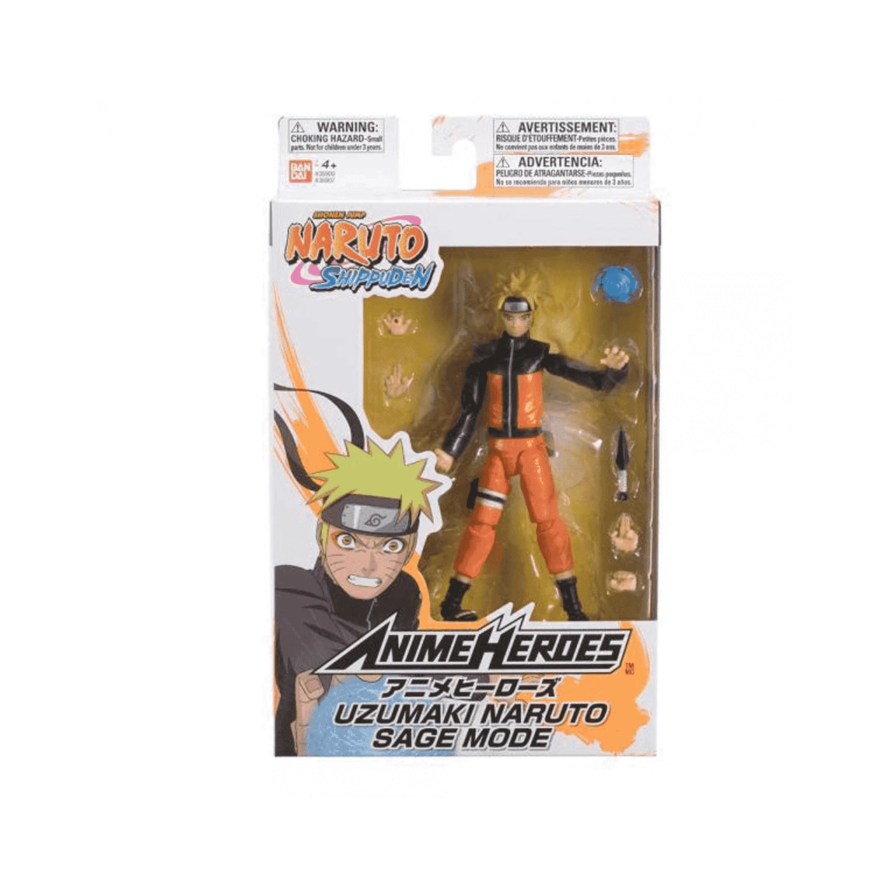 Naruto Anime Heroes Figura Naruto Uzamaki - Image 3