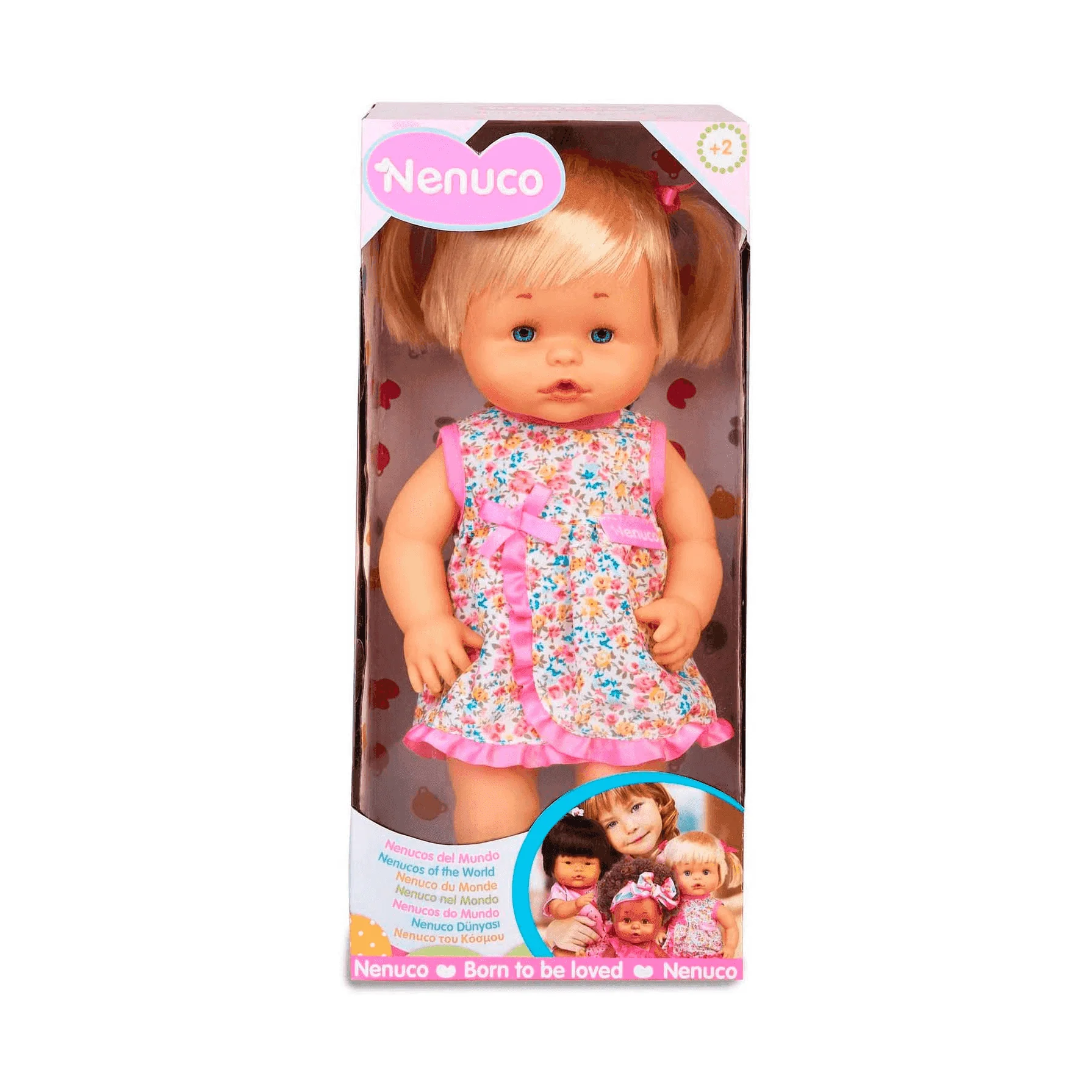 Nenucos del Mundo Muñeca Caucasica Rubia - Image 3