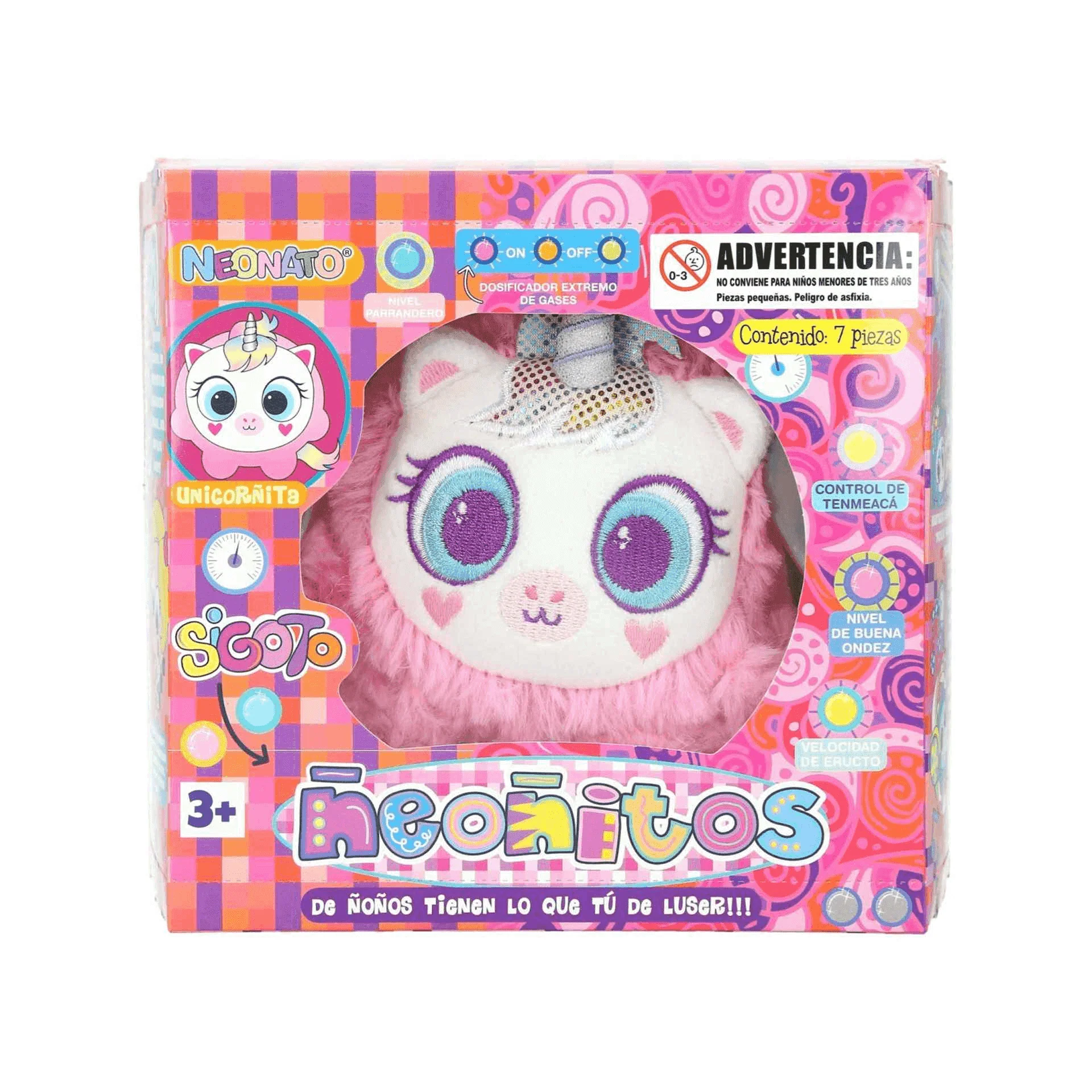 Neonato Bebe Sigoto Unicornio Ñeoñito Unicorñita