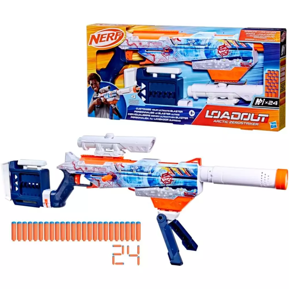 Nerf Loadout Arctic Zerostriker