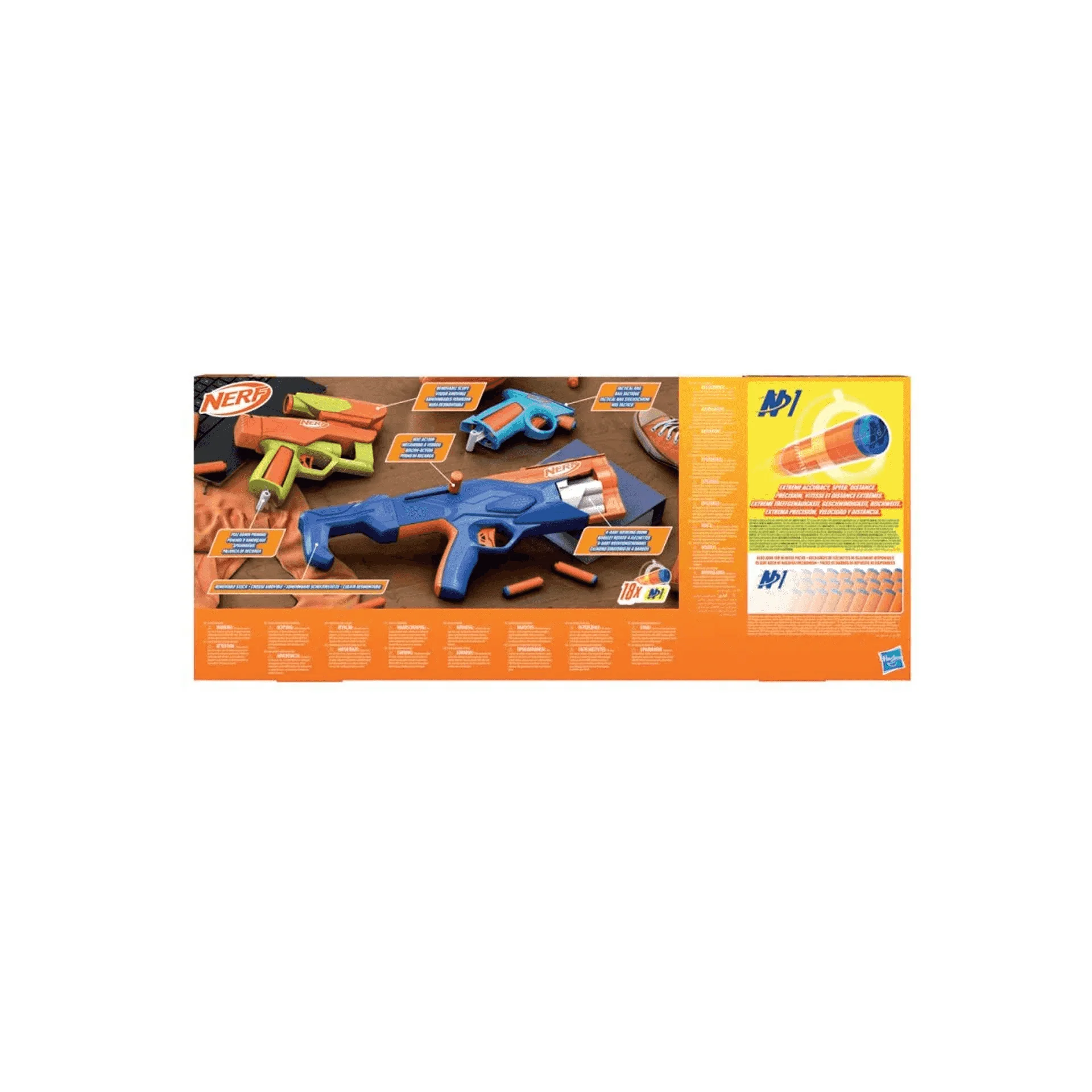 Nerf N Series Gear Up Pack Lanzador con 18 Dardos - Image 6