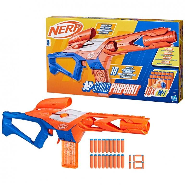 Nerf N Series Pinpoint con 18 dardos